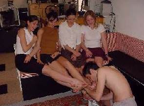 worshiped feet...